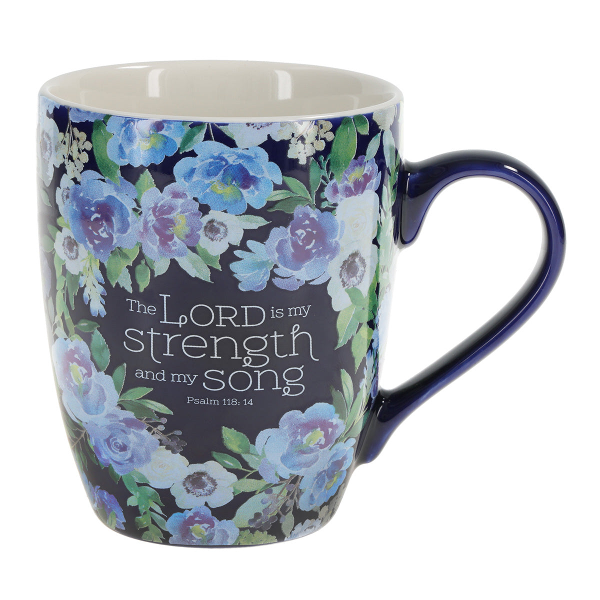 The Lord Is My Strength and My Song Ceramic Mug