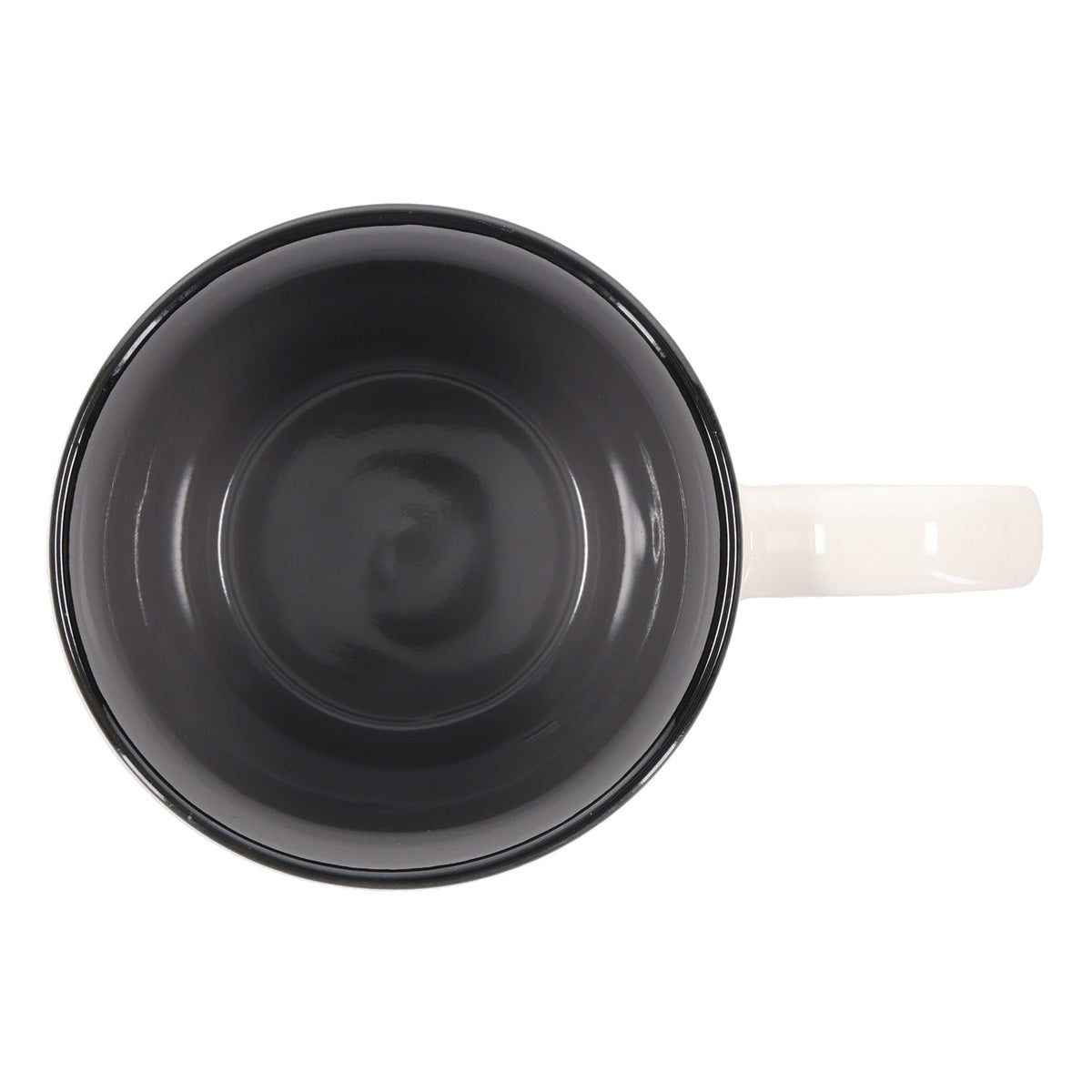 Do Not Fear for I Am with You Ceramic Mug with Grey Interior