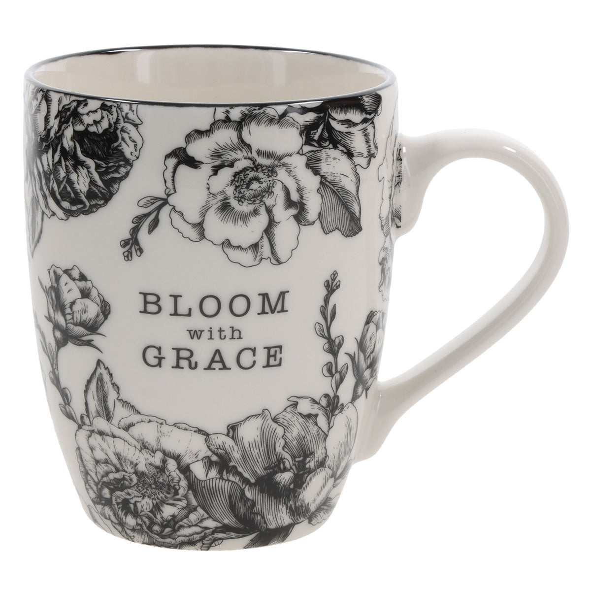 Bloom with Grace Ceramic Mug