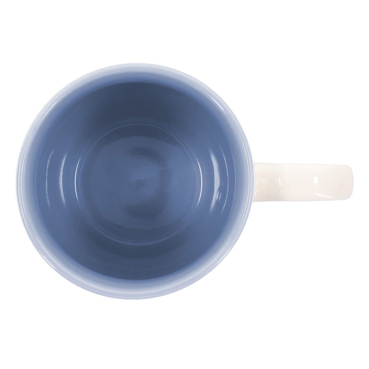 His Mercies Are New Every Morning Ceramic Mug with Blue Interior