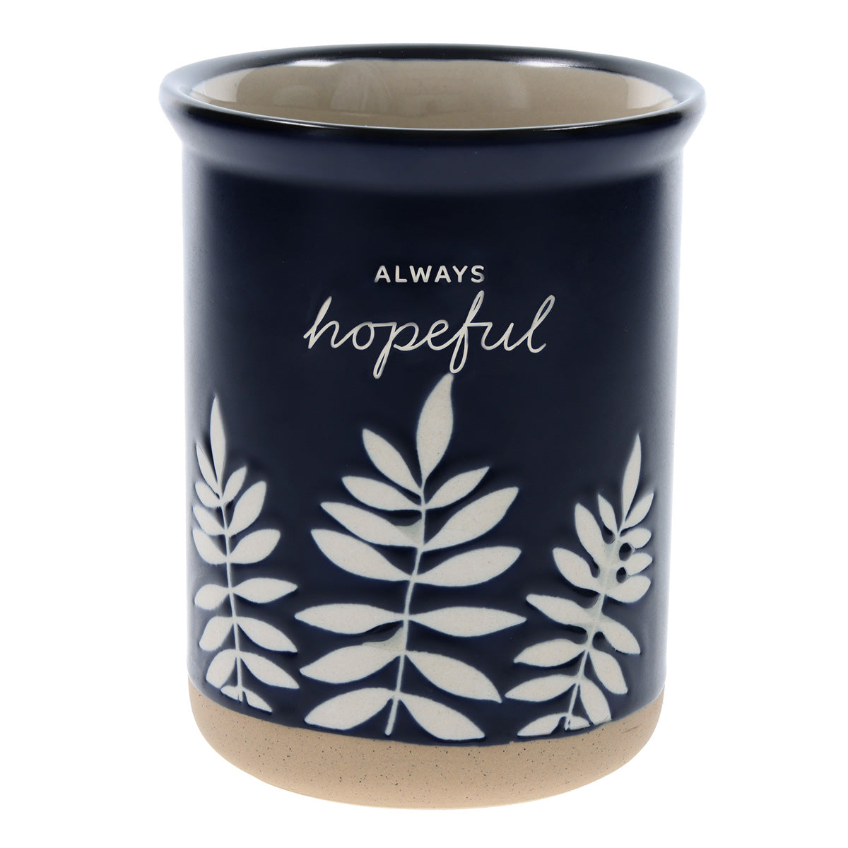 Always Hopeful Ceramic Teaspoon Holder