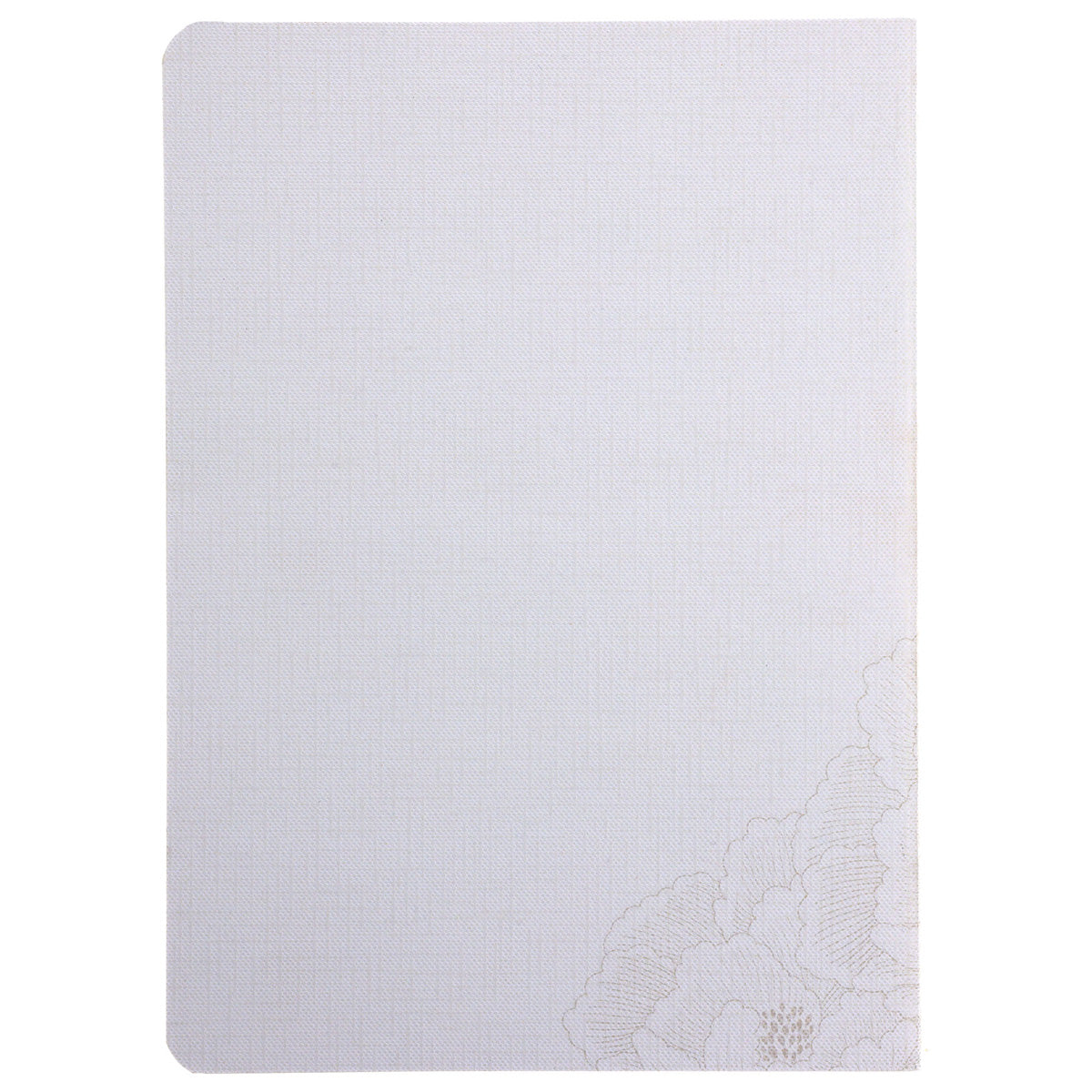 Be Still and Know White Notebook