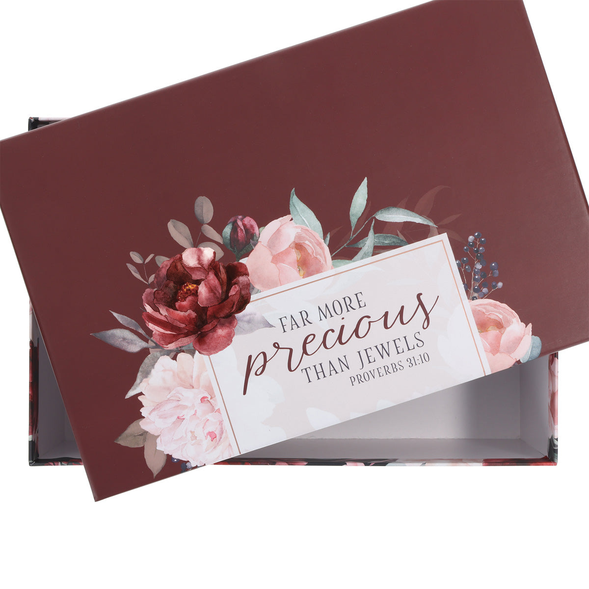 Far More Precious than Jewels Small Stackable Gift Box