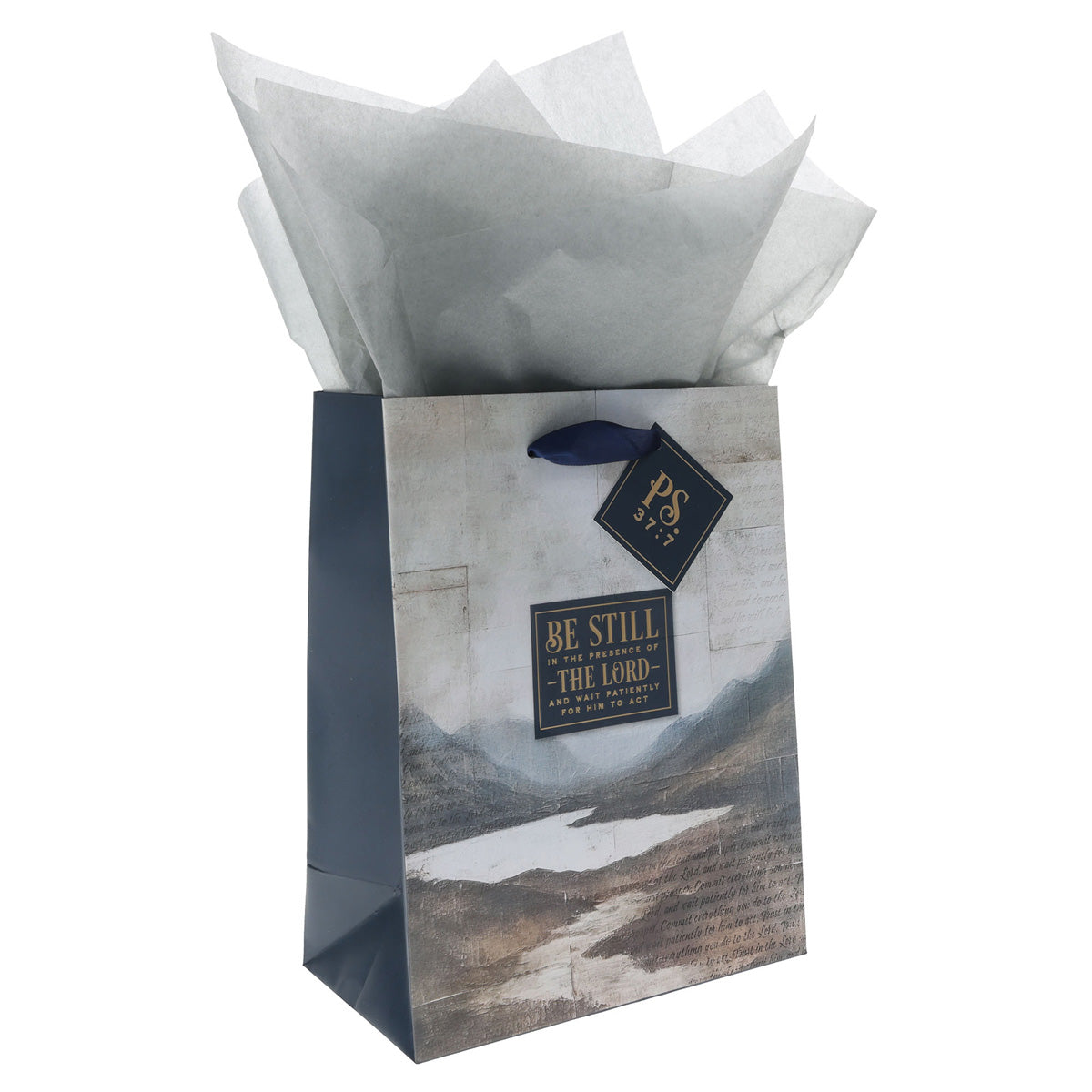 Be Still Medium Gift Bag with Gift Tag