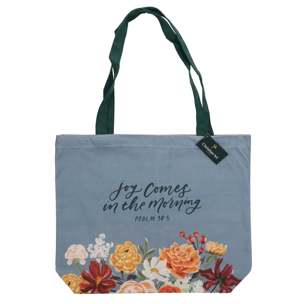 Joy Comes in the Morning Canvas Tote Bag