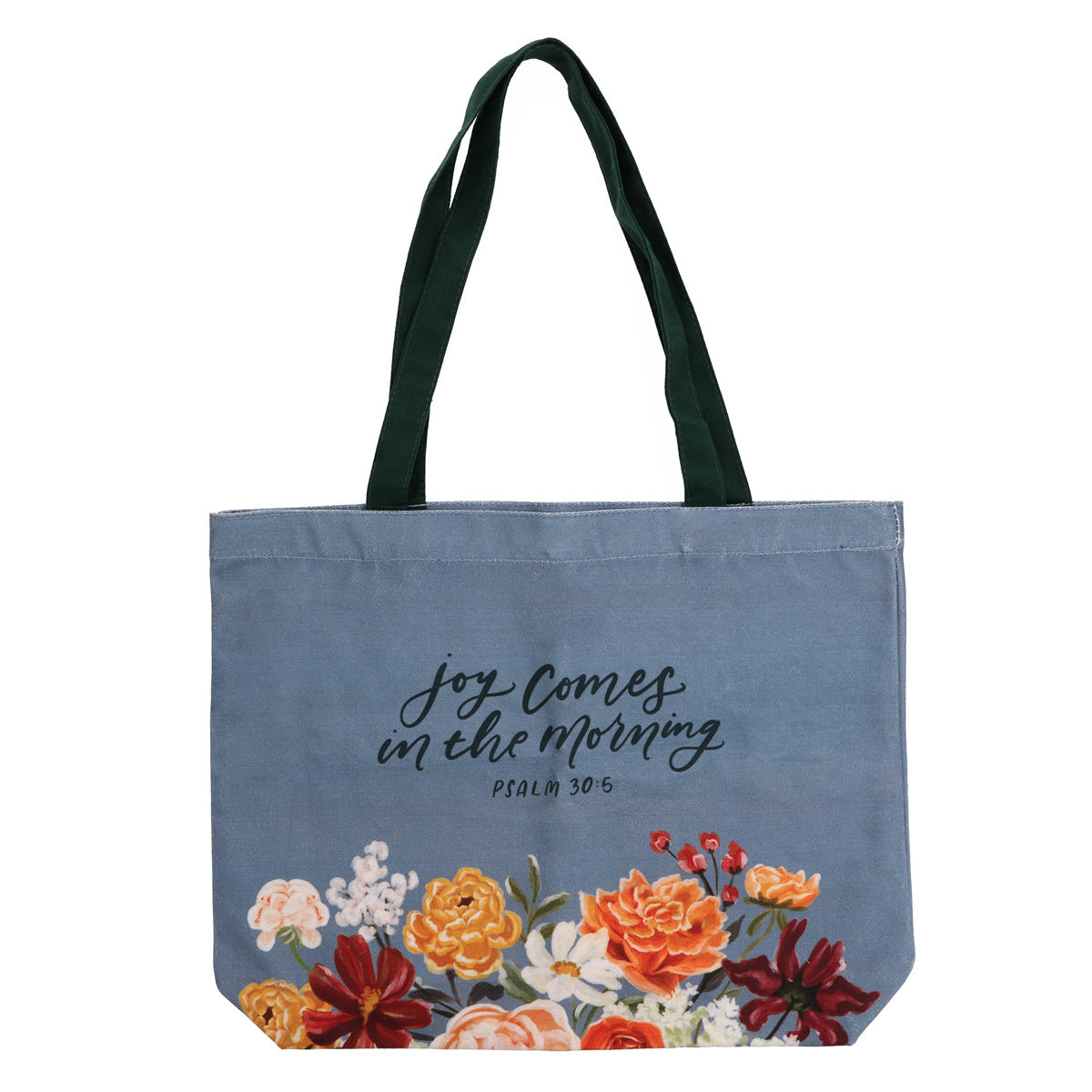 Joy Comes in the Morning Canvas Tote Bag
