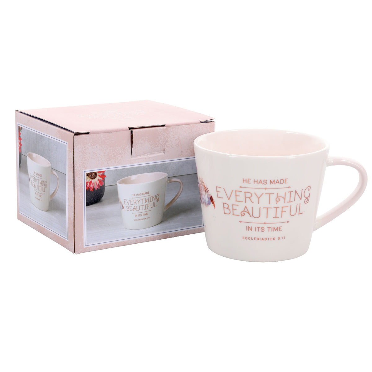 He Has Made Everything Beautiful in Its Time Ceramic Mug