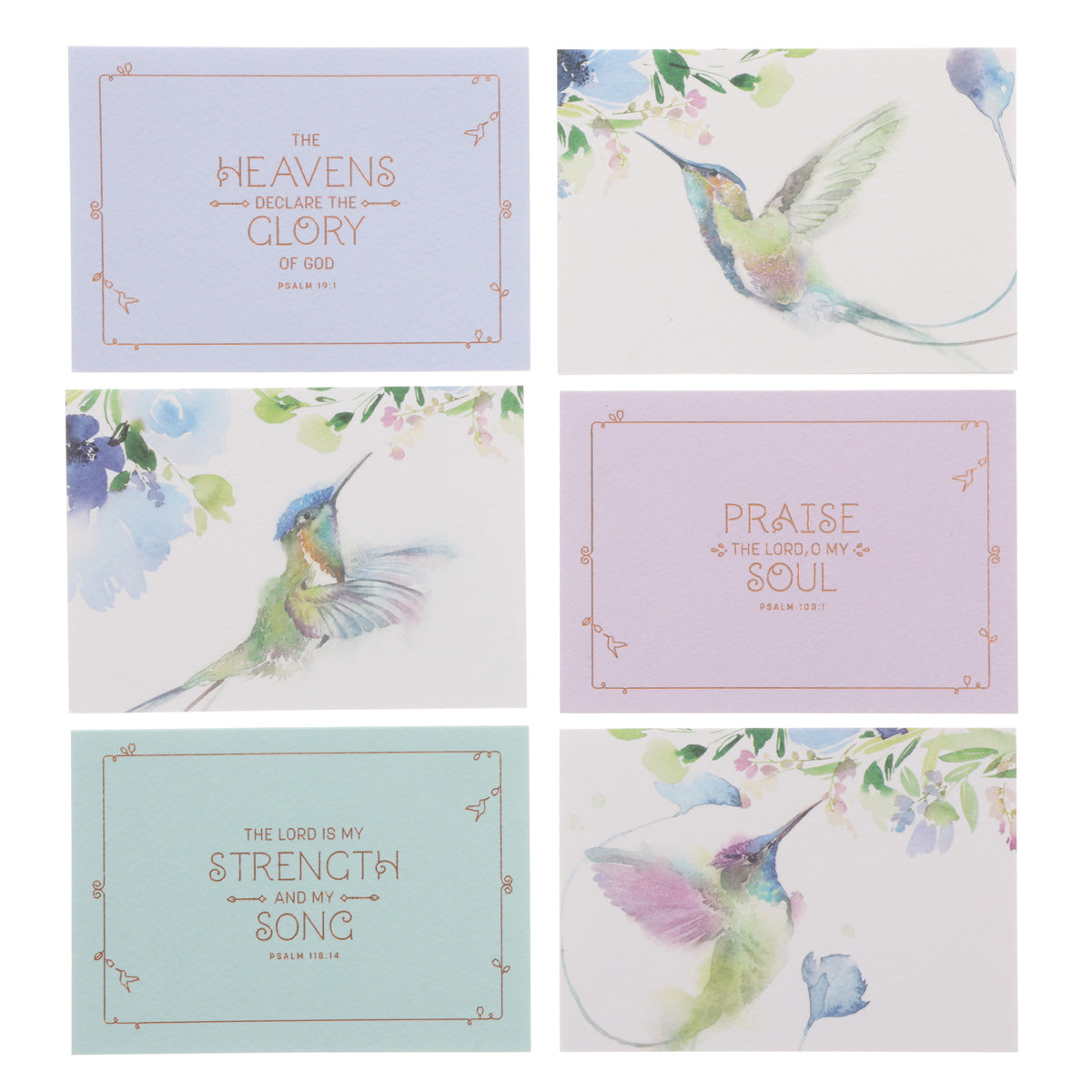 The Lord Is My Strength and My Song Boxed Set of 12 Cards and Envelopes