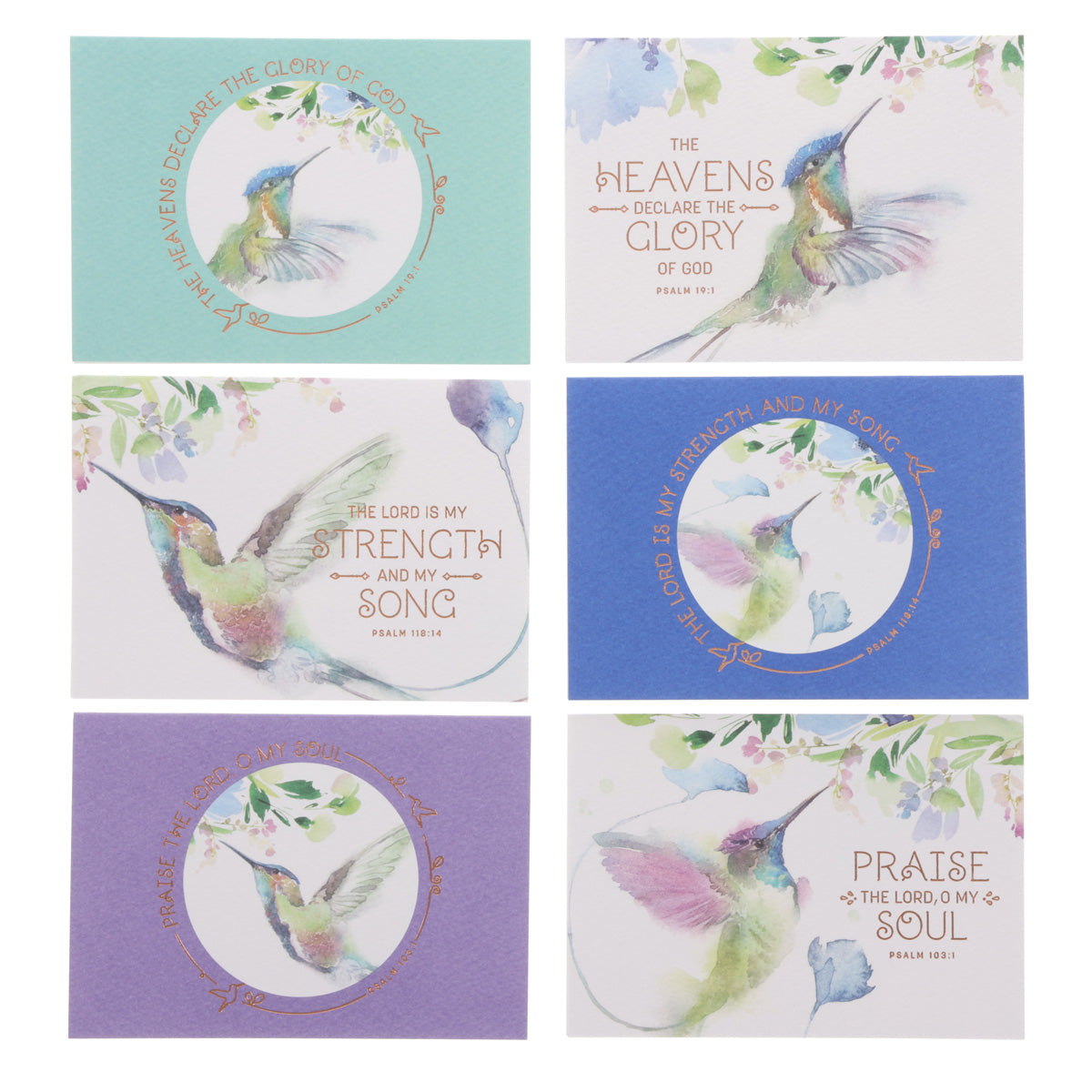 The Lord Is My Strength and My Song Boxed Set of 12 Cards and Envelopes