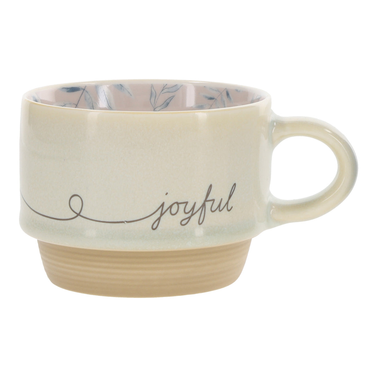 Joyful Stackable Ceramic Mug