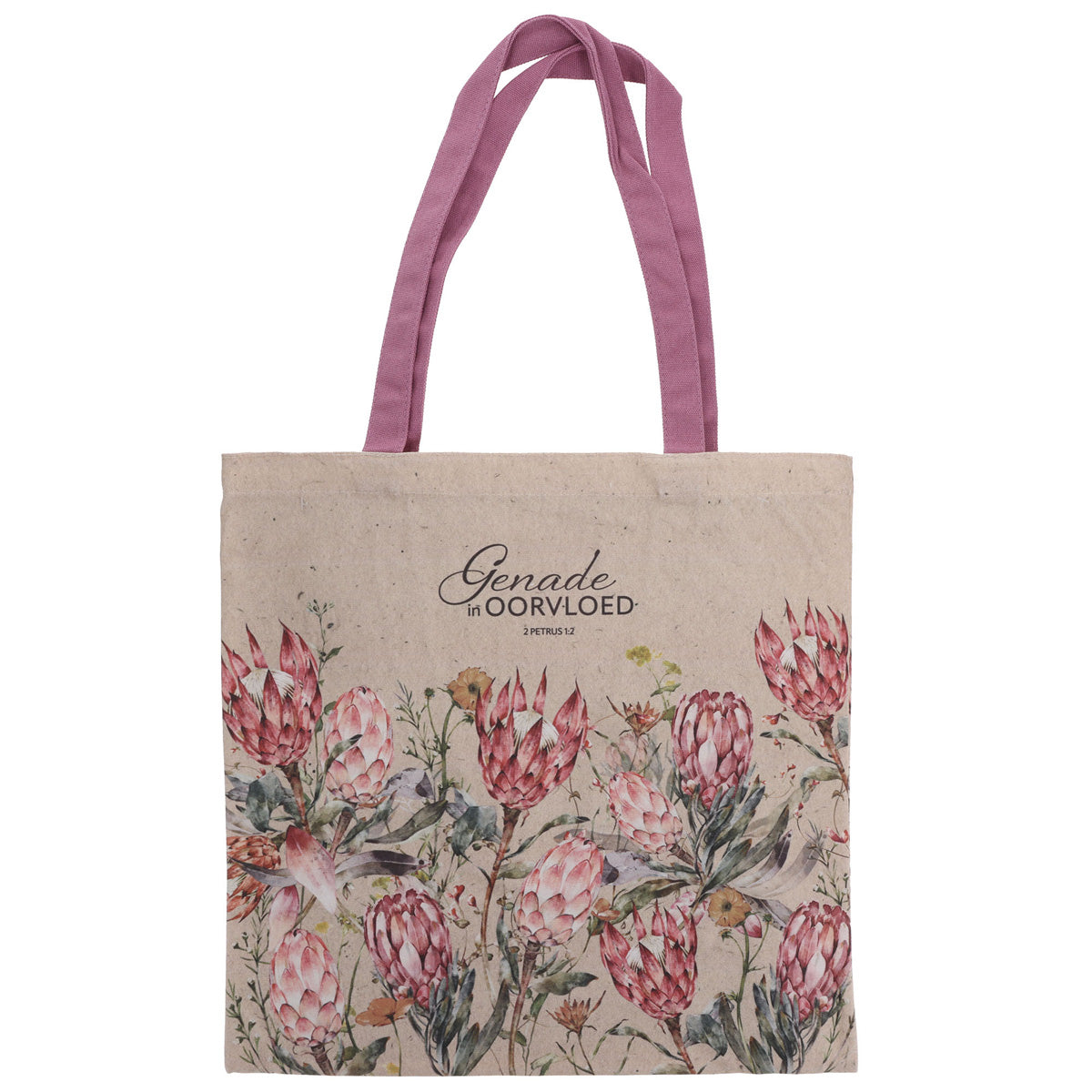 Genade in Oorvloed Afrikaans Canvas Tote Bag