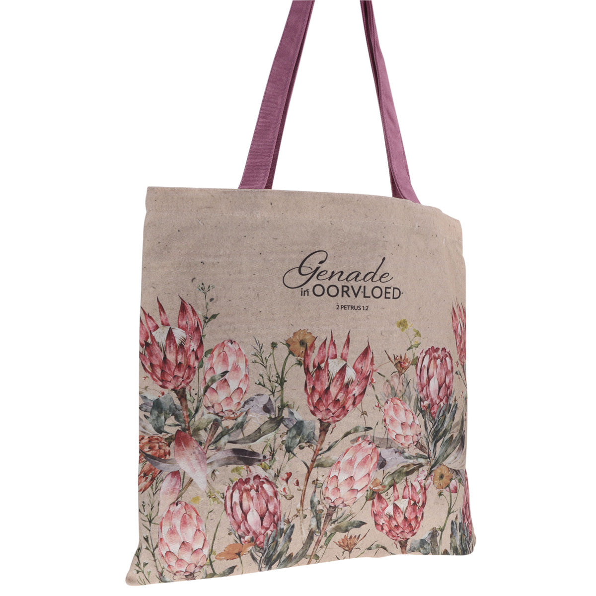 Genade in Oorvloed Afrikaans Canvas Tote Bag