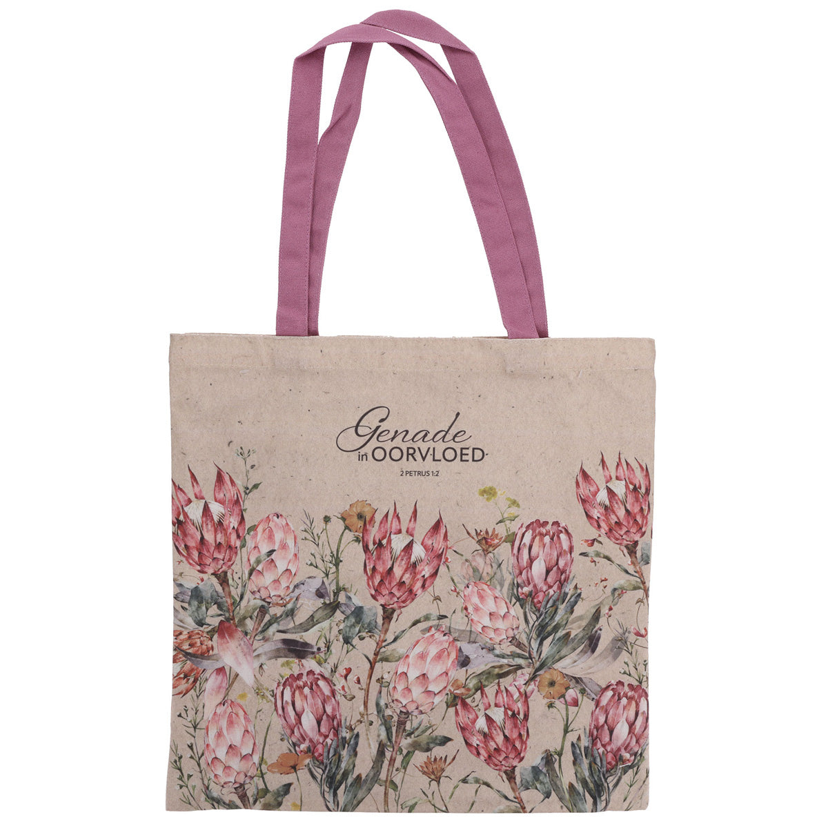 Genade in Oorvloed Afrikaans Canvas Tote Bag