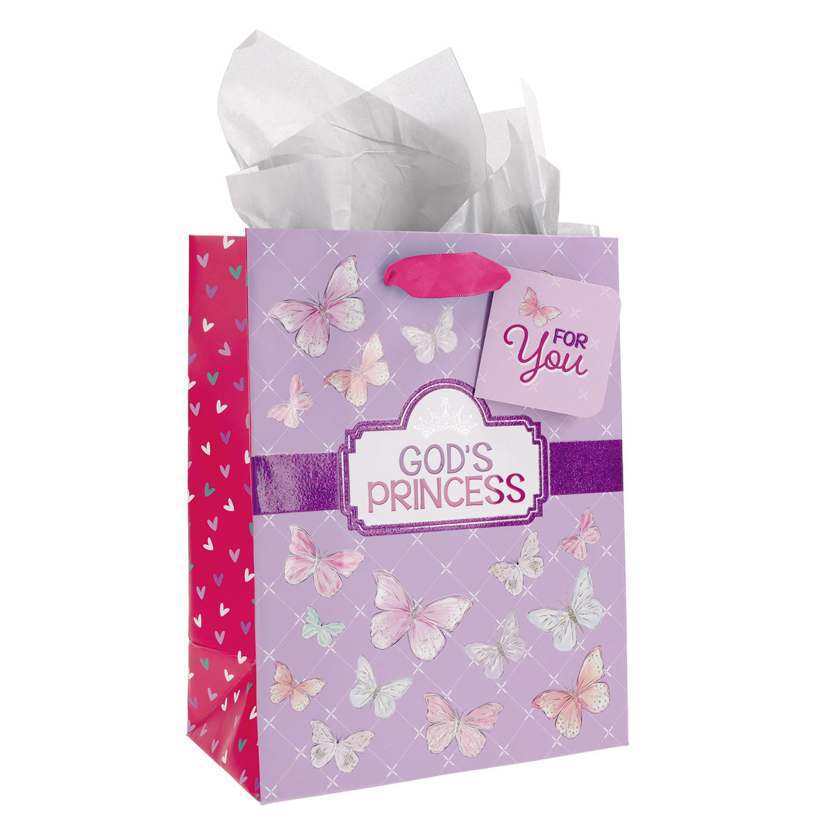 God's Princess Medium Gift Bag with Gift Tag