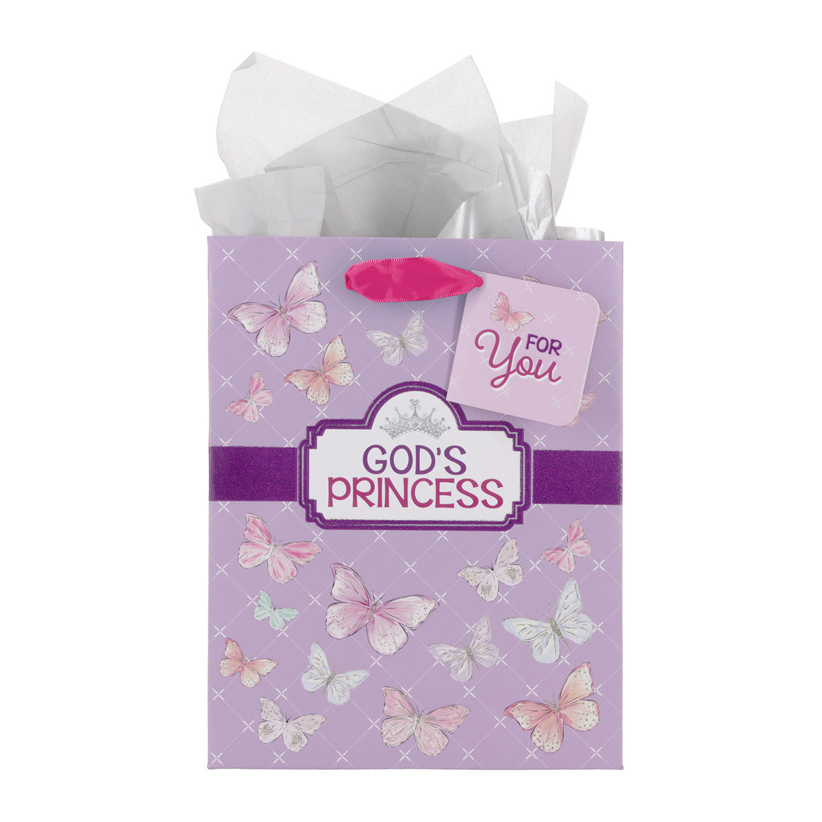 God's Princess Medium Gift Bag with Gift Tag