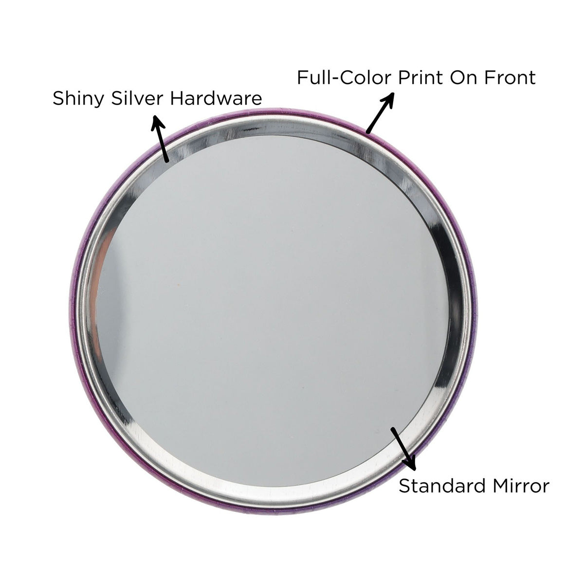 Joy Faith Pray Love Grace Hope Truth Peace Trust Believe Crossword Compact Mirror