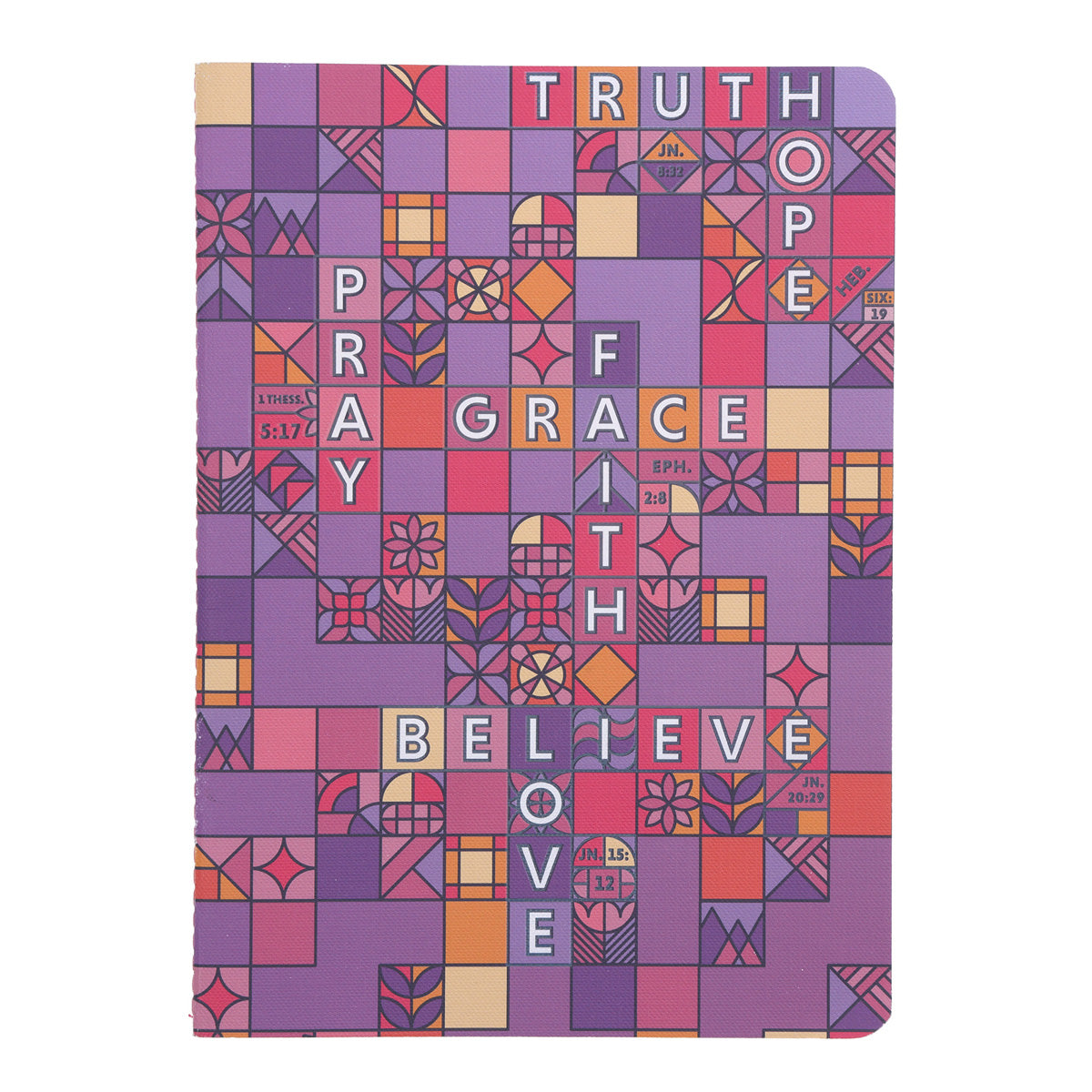 Crossword Purple Notebook