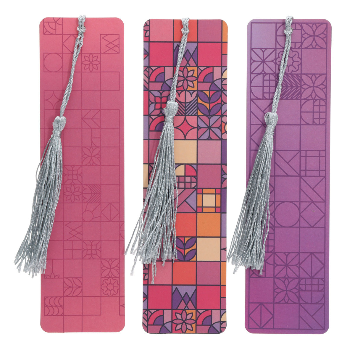 Crossword Three-Piece Bookmark with Tassel Set