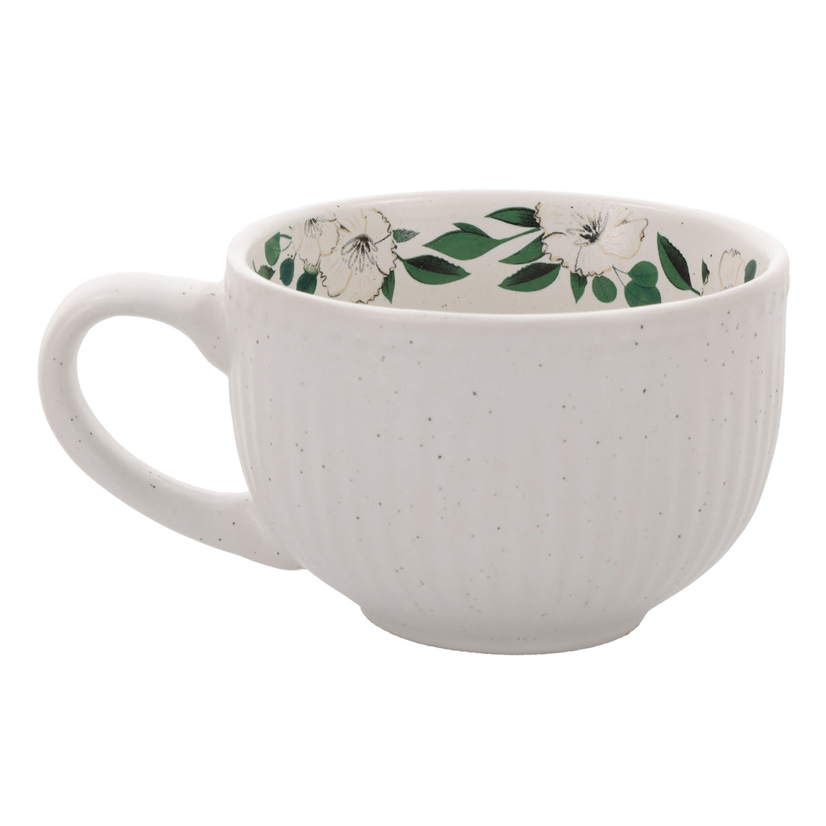 Love Never Fails Ceramic Cup and Saucer Set