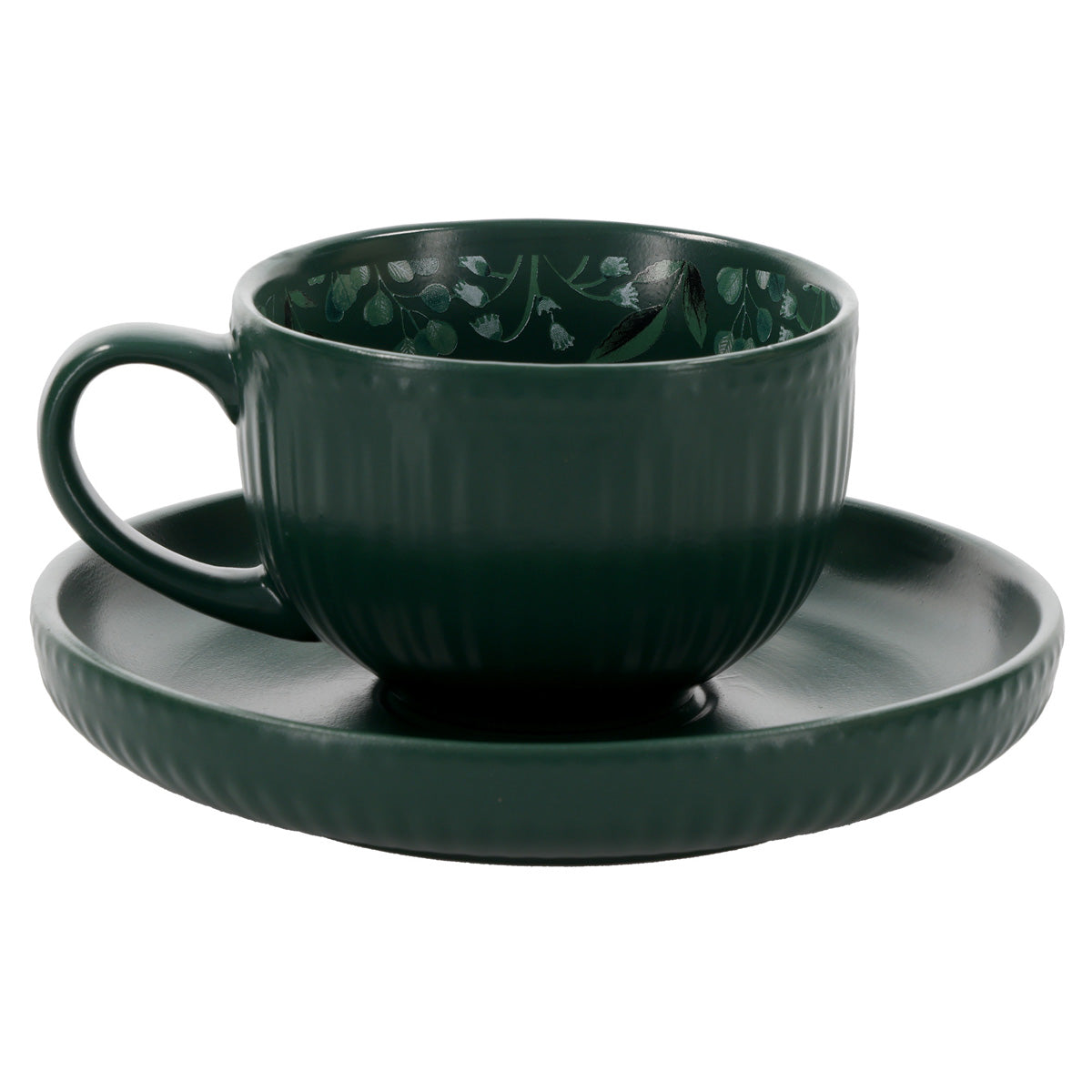 Love Is Patient, Love Is Kind Ceramic Cup and Saucer Set