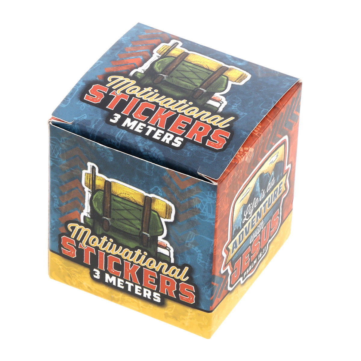 Adventure with Jesus Motivational Sticker Roll