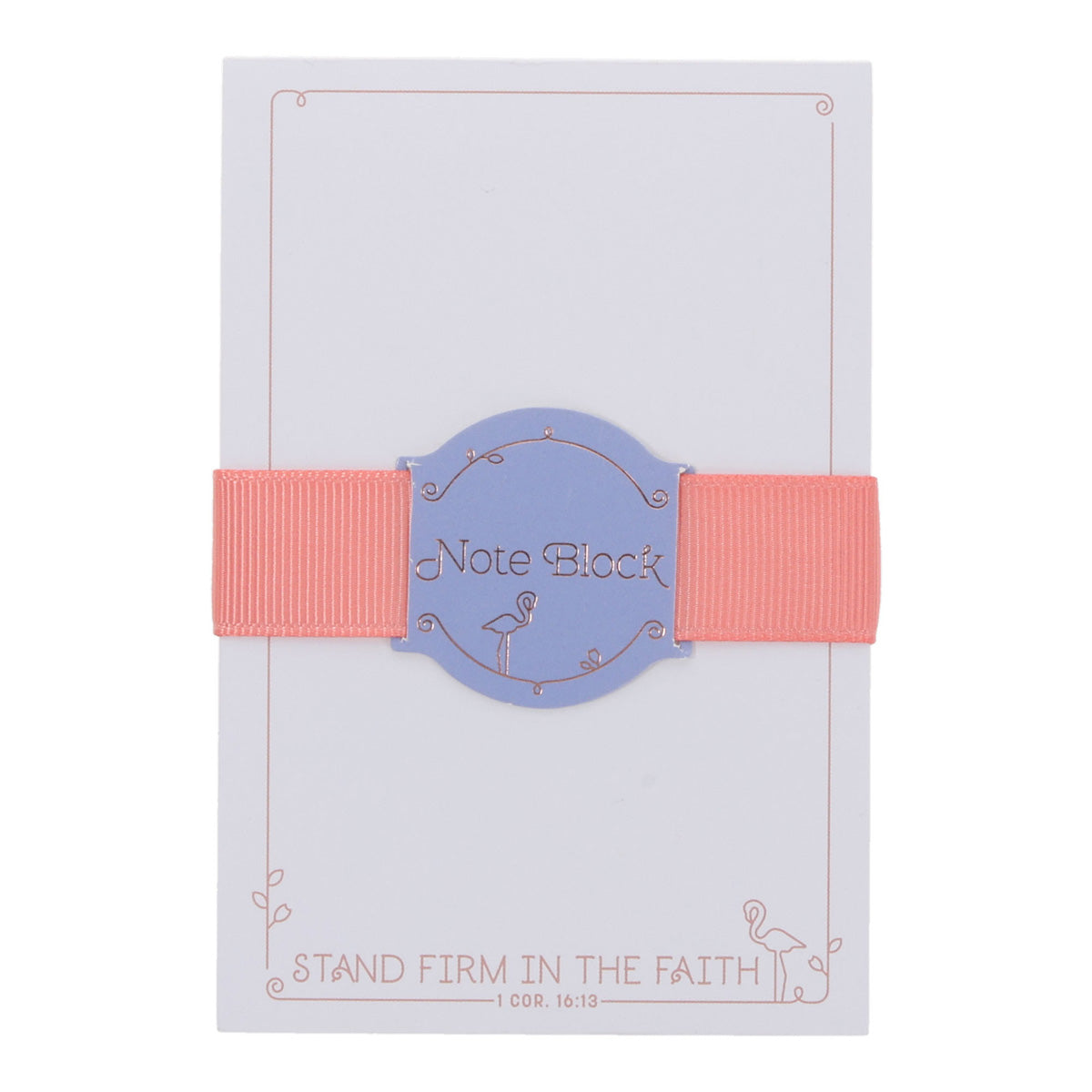 Stand Firm in the Faith Memo Note Block