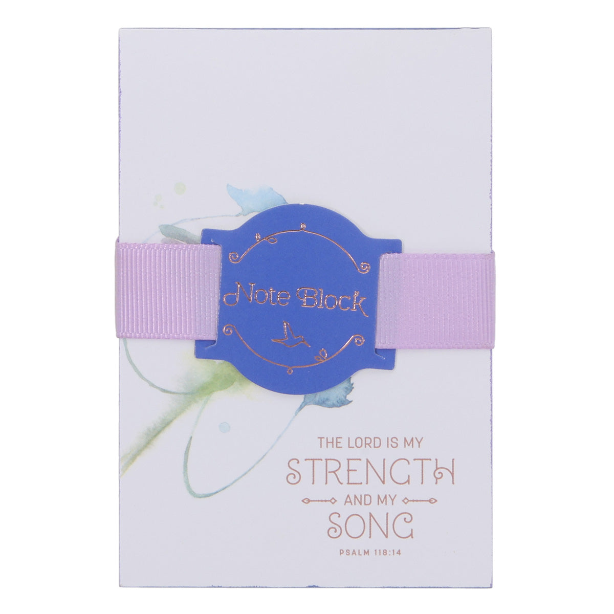 The Lord Is My Strength and My Song Memo Note Block