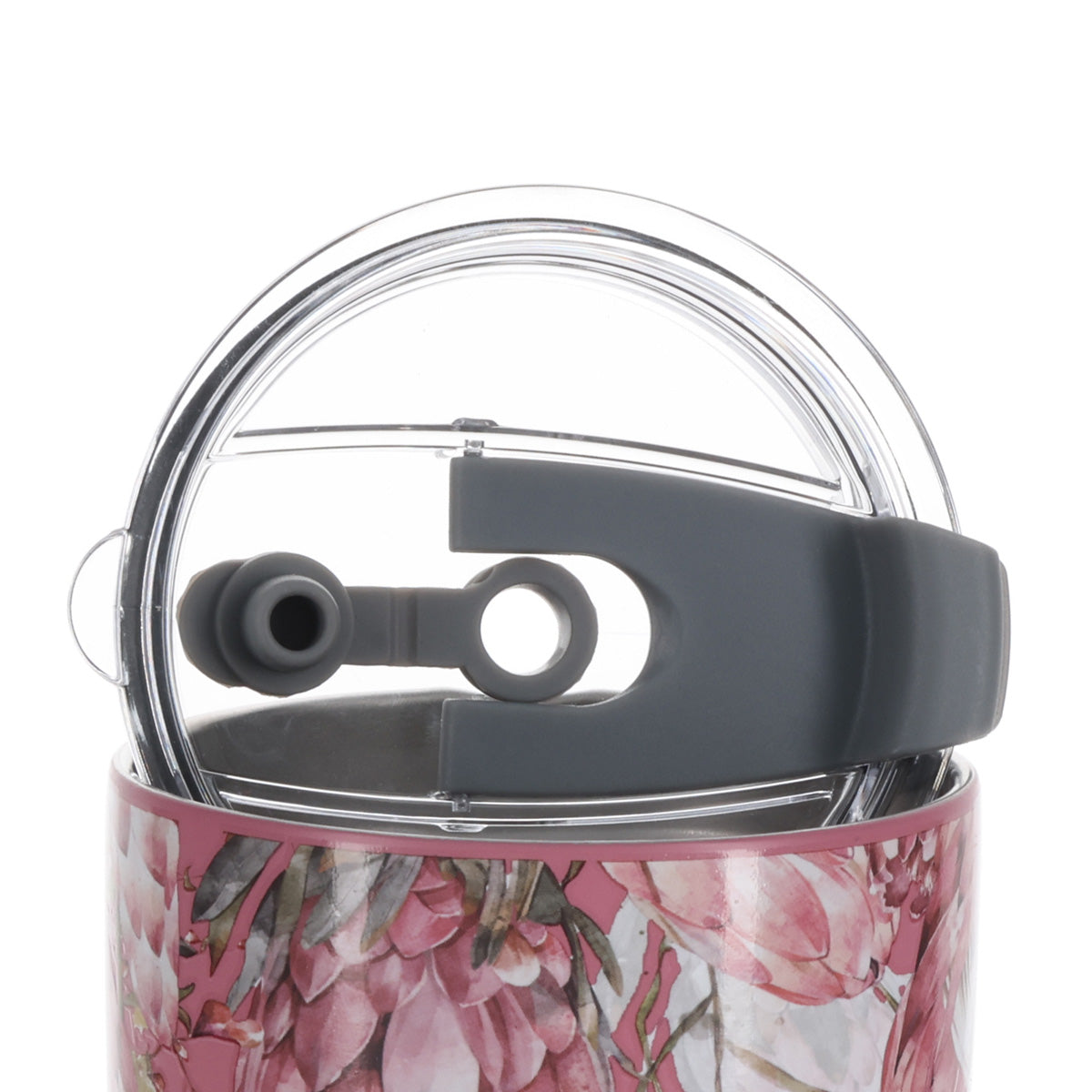 Travel Mug - Genade in Oorvloed (Stainless Steel, Afrikaans, with Straw)