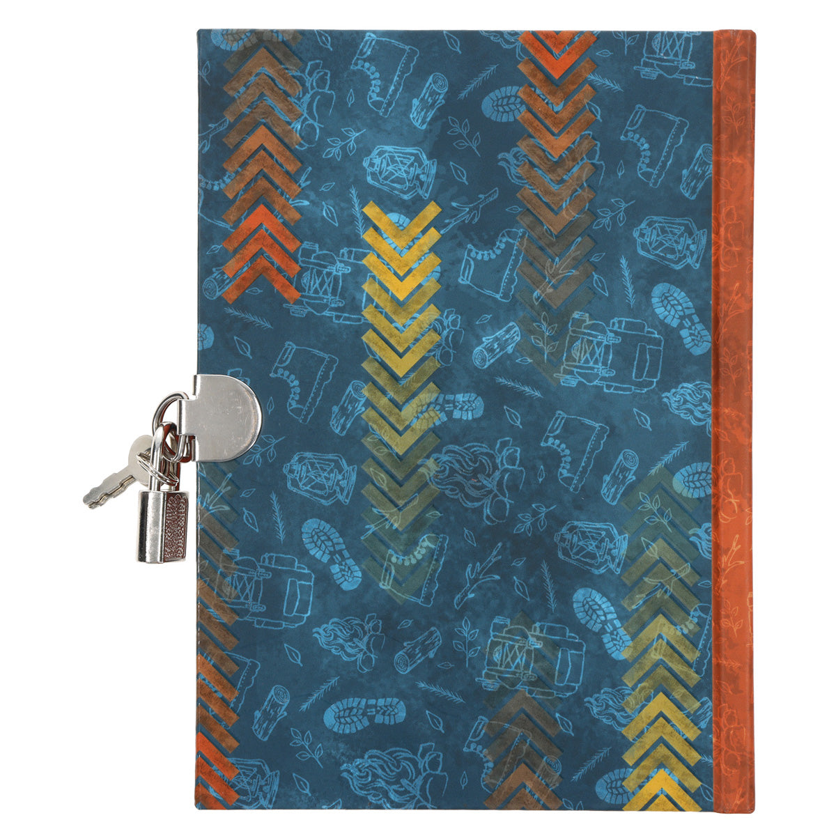 Life Is an Adventure with Jesus Hardcover Secret Diary with a Lock and Key