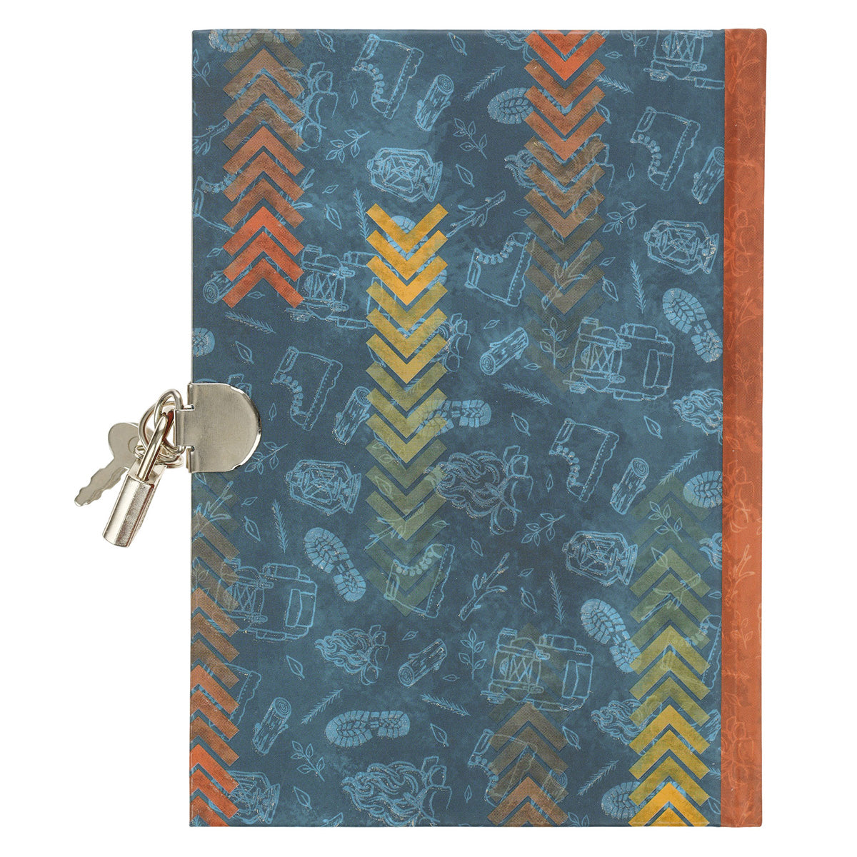 Life Is an Adventure with Jesus Hardcover Secret Diary with a Lock and Key