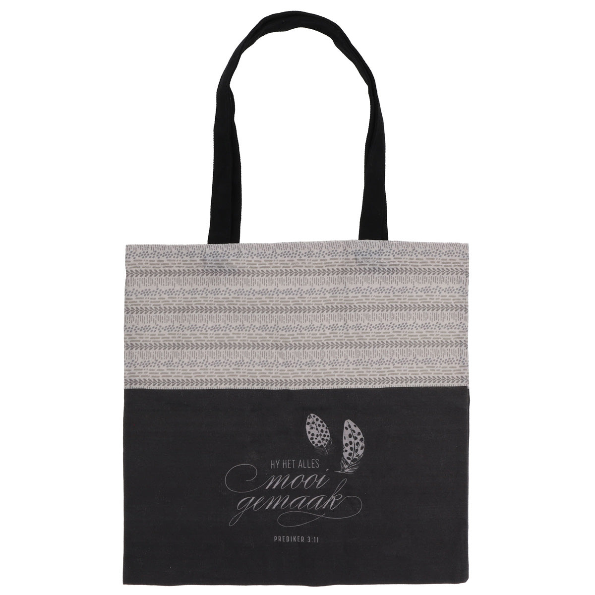 Hy Het Alles Mooi Gemaak Afrikaans Canvas Tote Bag