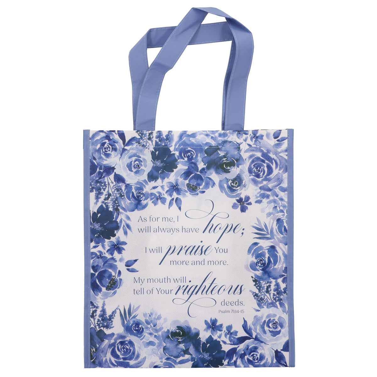 As for Me I Will Always Have Hope Non-Woven Tote Bag