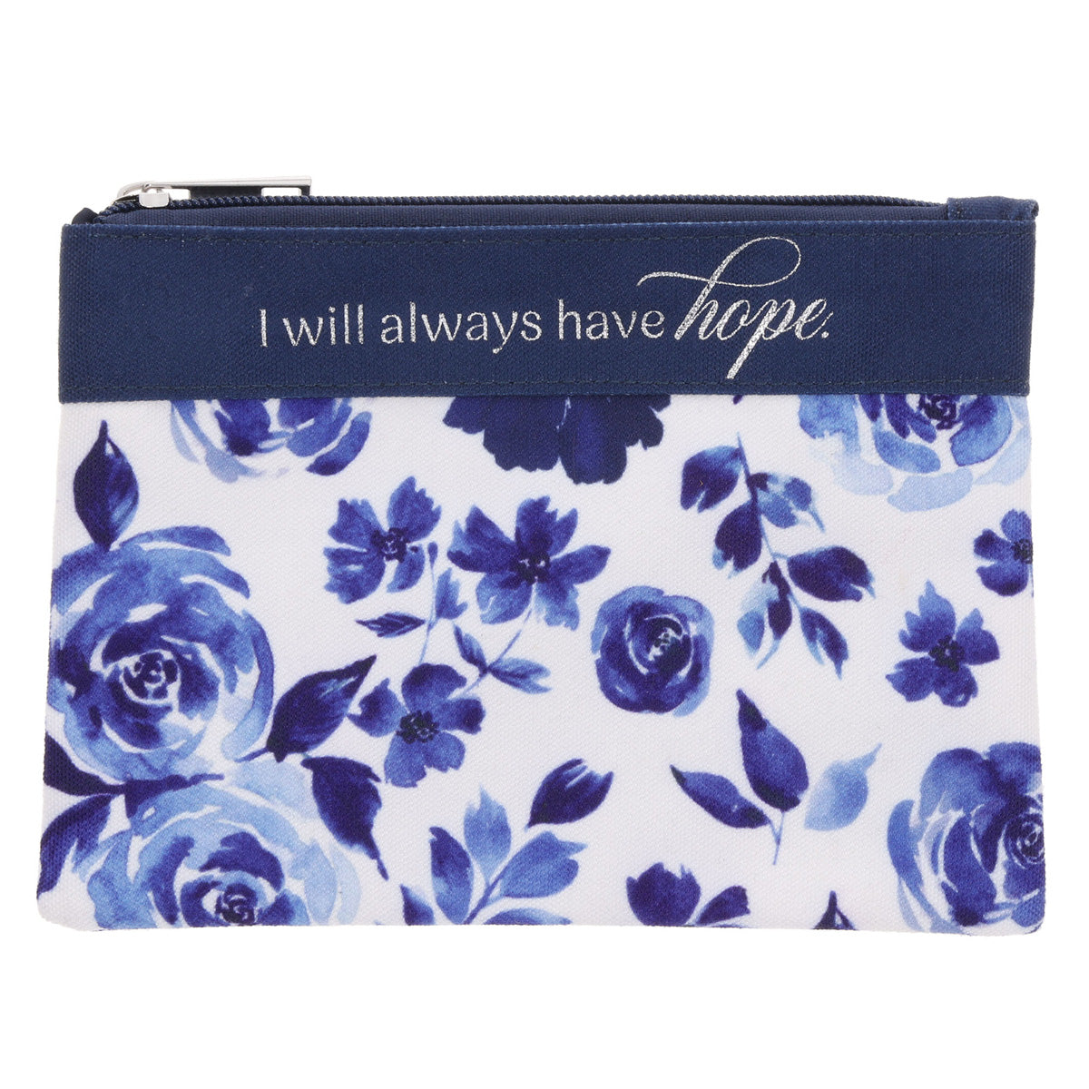I Will Always Have Hope Canvas Zipper Pouch