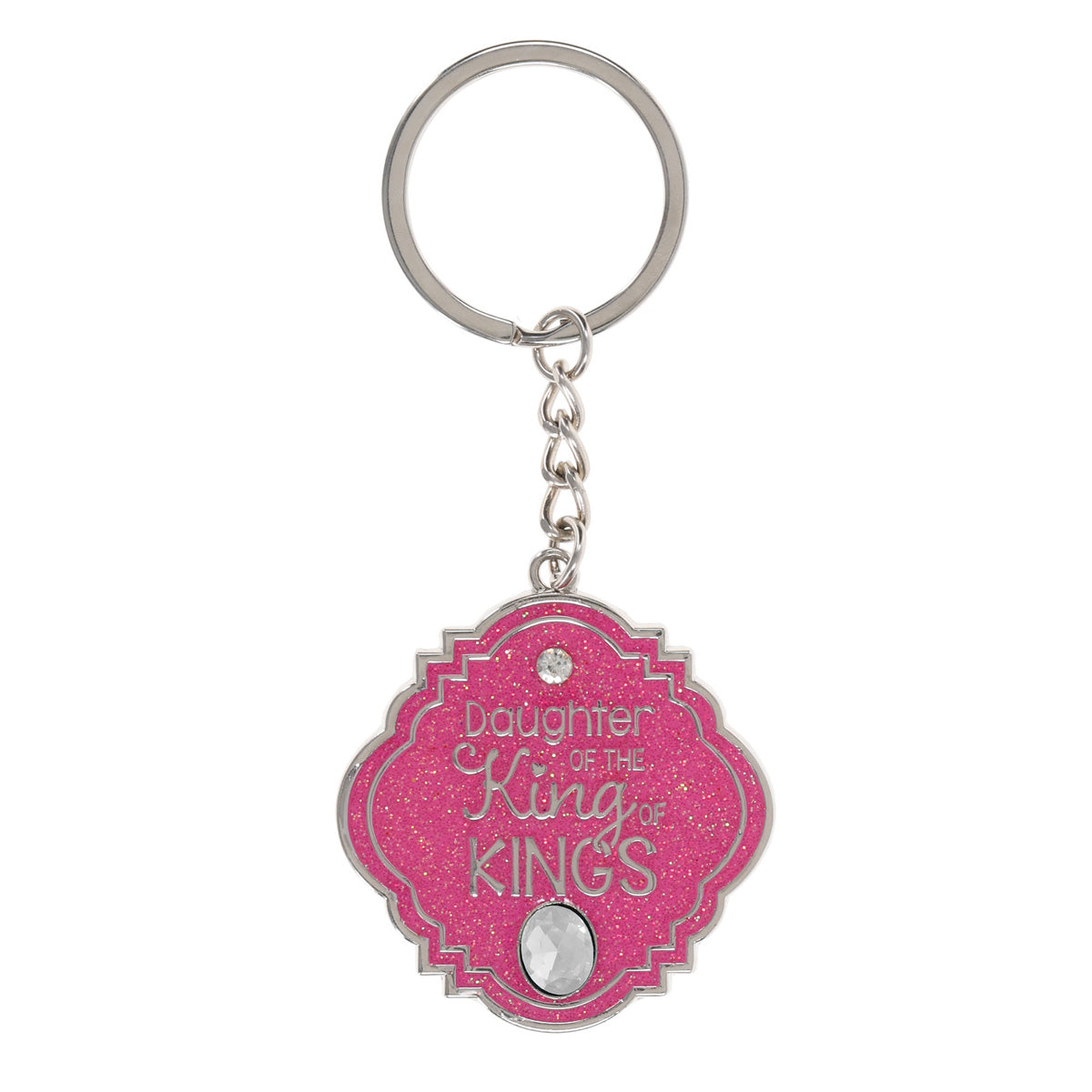 Daughter of the King of Kings Epoxy and Metal Key Ring