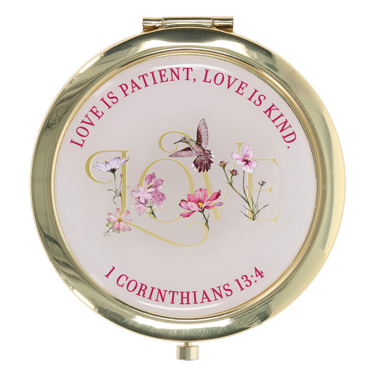 Love Is Patient, Love Is Kind Compact Mirror