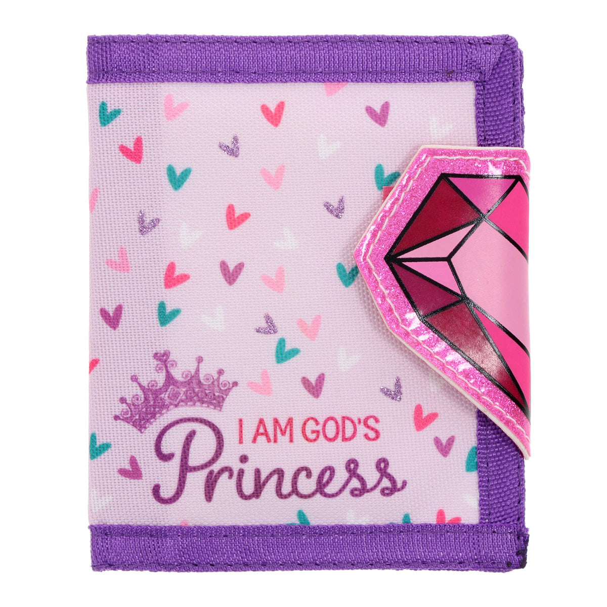 I Am God's Princess Kids Wallet