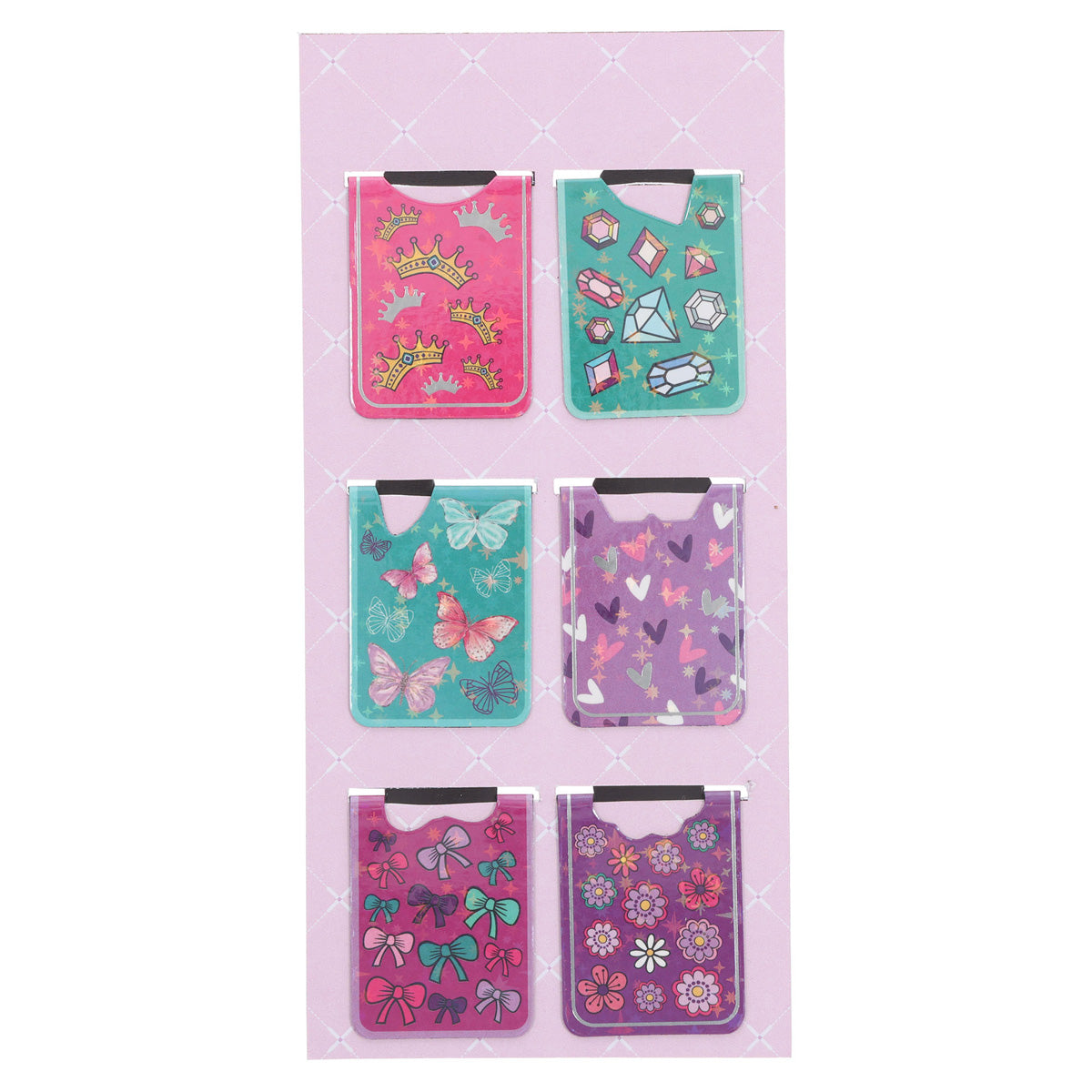 God's Princess Six-Piece Magnetic Bookmark Set