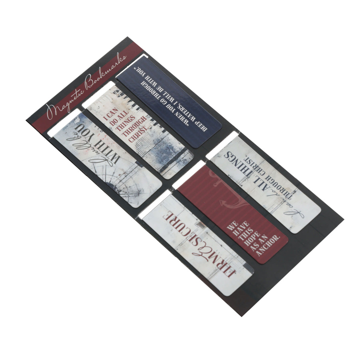 Hope as an Anchor Six-Piece Magnetic Bookmark Set