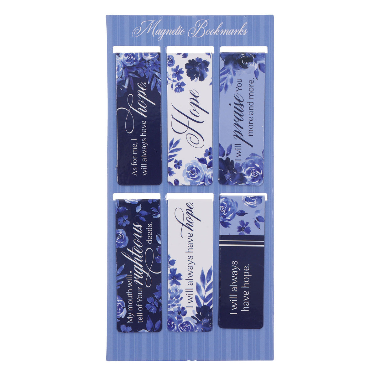 Hope Six-Piece Magnetic Bookmark Set