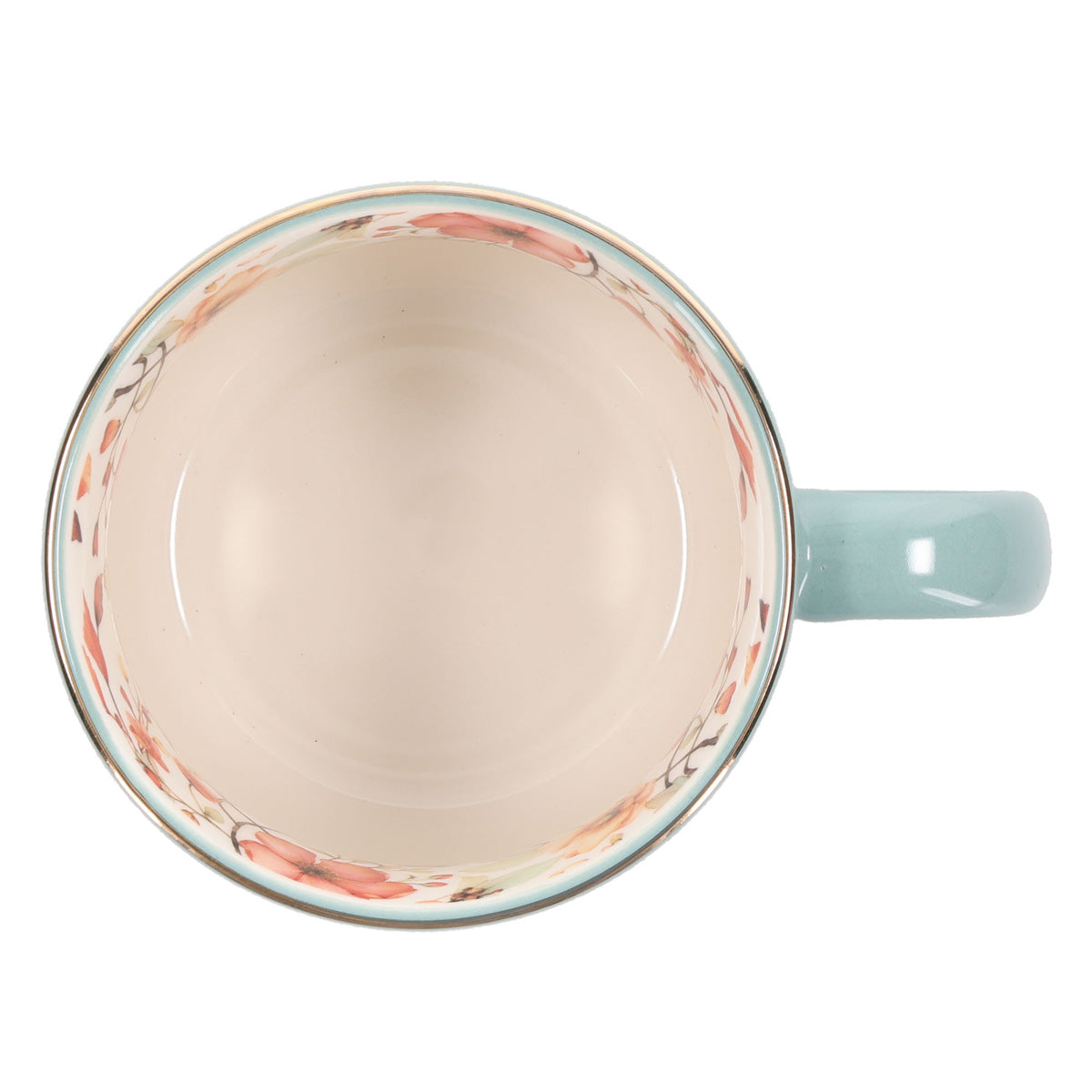 Goodness and Mercy Green Ceramic Mug