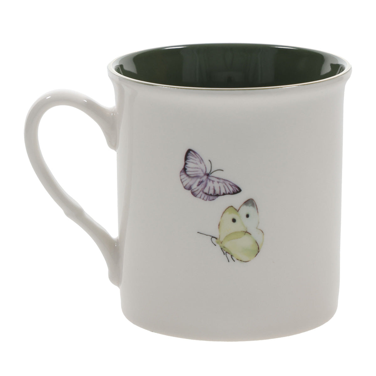Be Still Ceramic Mug with Green Interior