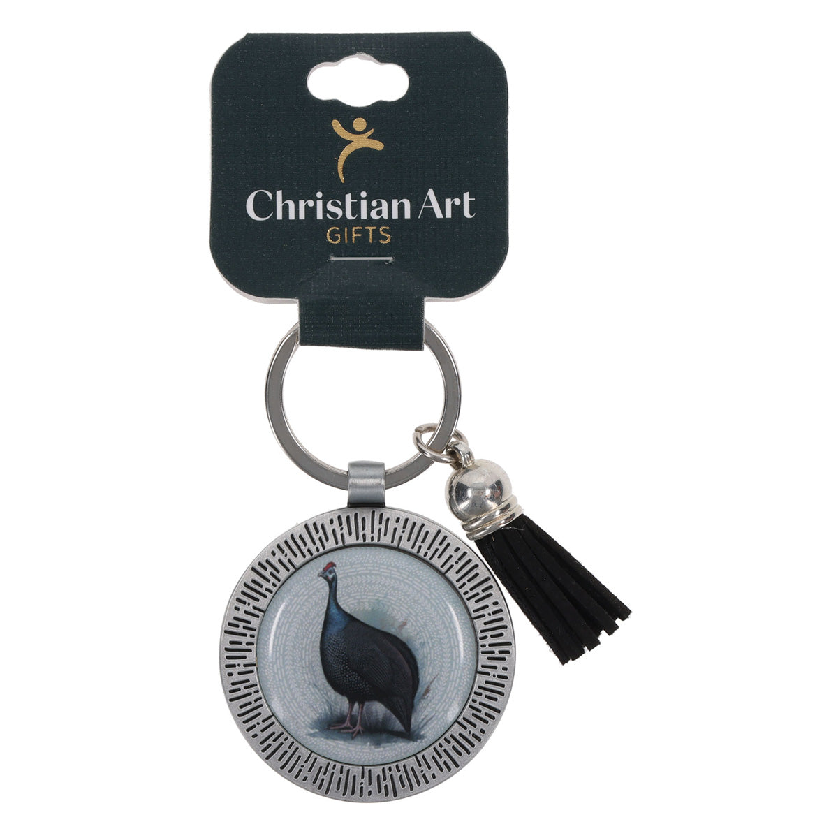 Sy Troue Liefde Vul die Aarde Afrikaans Epoxy Metal Keychain
