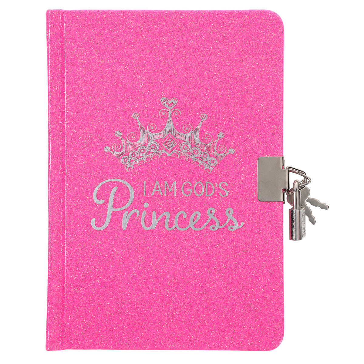 I Am God's Princess Hardcover Secret Diary with a Lock and Key
