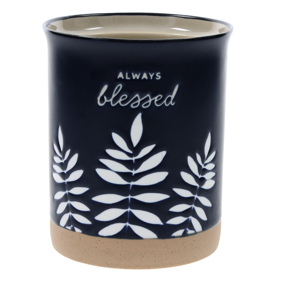 Always Blessed Ceramic Utensil Holder