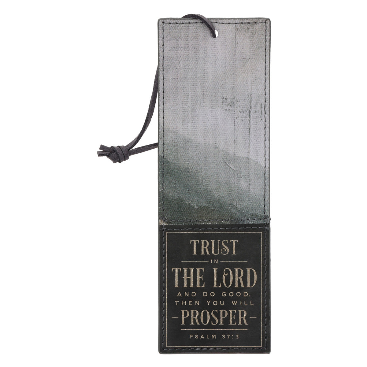 Trust in the Lord and Do Good Faux Leather Bookmark