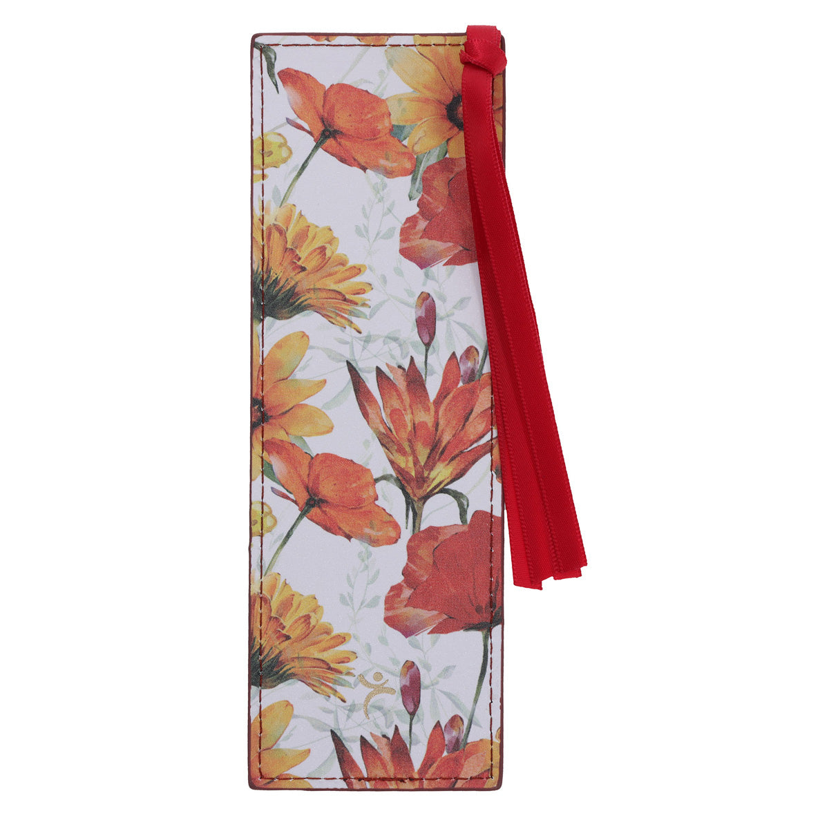 May the God of Hope Fill You with All Joy Faux Leather Bookmark