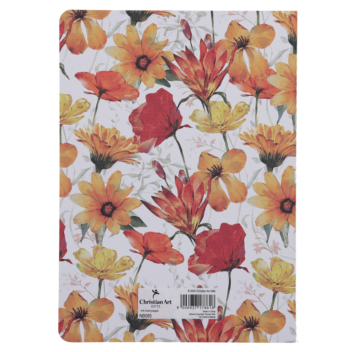 May the God of Hope Fill You with All Joy Notebook