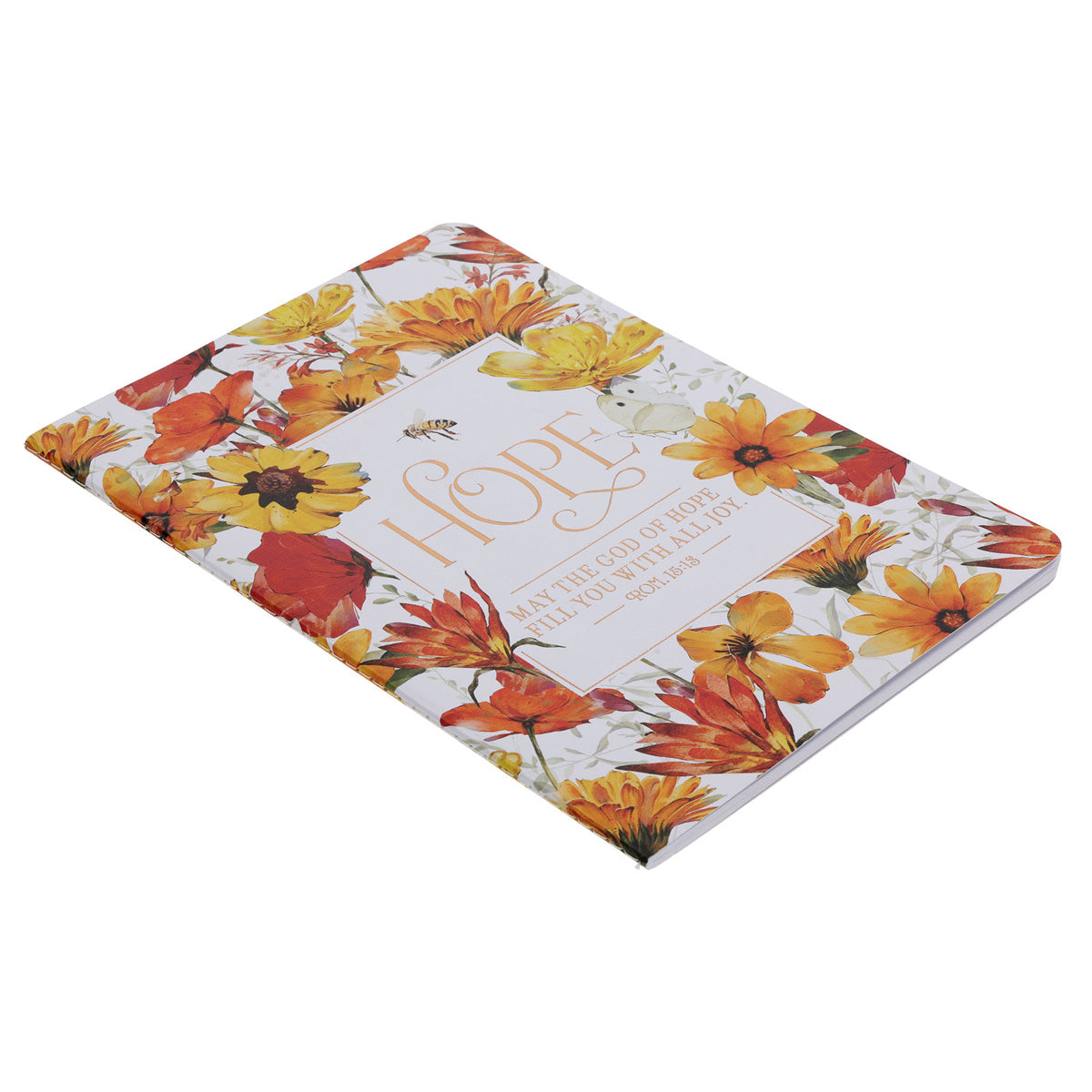 May the God of Hope Fill You with All Joy Notebook