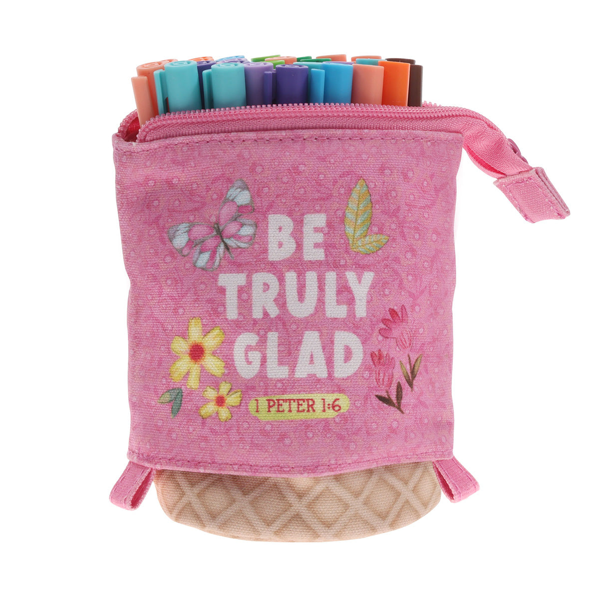 Be Truly Glad Pop Up Pencil Case
