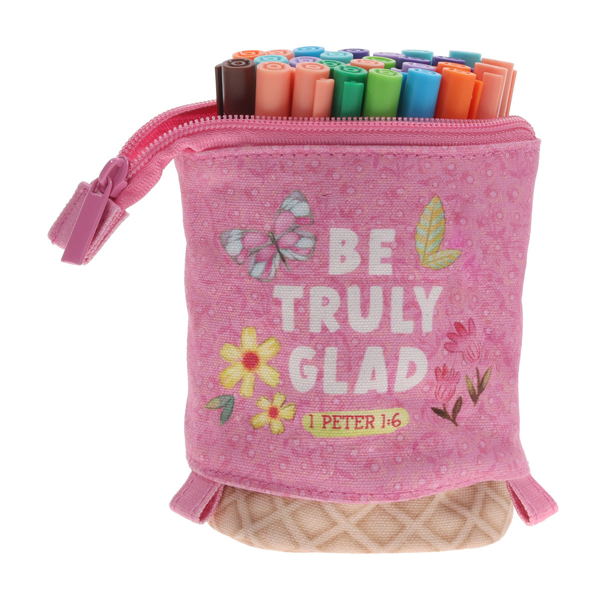 Be Truly Glad Pop Up Pencil Case
